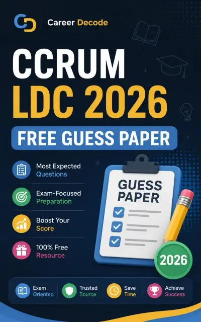CCRUM LDC 2026 Free Guess Paper