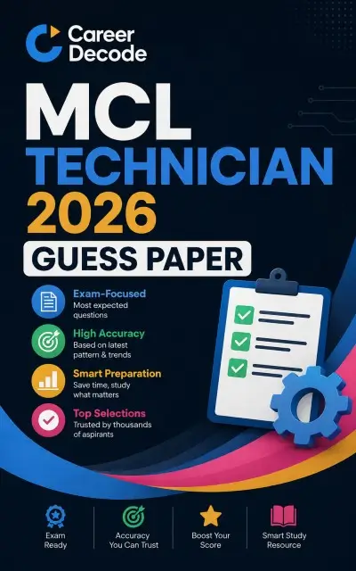 MCL Technician 2026 Free Guess Paper
